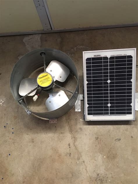 The Master Flow 500 Cfm Solar Powered Roof Mount Exhaust Fan Will Help
