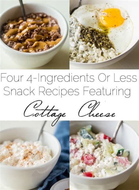 Healthy Snack Recipes With Cottage Cheese Food Faith Fitness