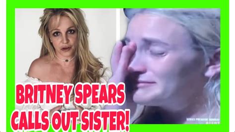 Britney Spears Responds To Jamie Lynn Spears Comments Youtube
