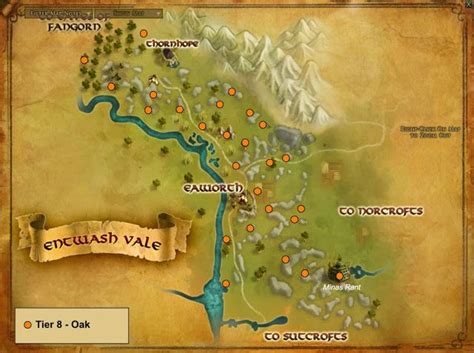 Wonderful Places In Lotros Middle Earth Wood In Lotro And Where To