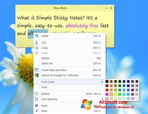 Download simple sticky notes for windows pc from filehorse. Download Simple Sticky Notes for Windows 10 (32/64 bit) in English