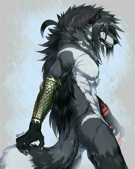 Female Alpha Werewolf X Male Named Human Reader Furry Wolf Werewolf Art Anthro Furry