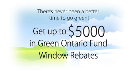 Green Ontario Rebate Program