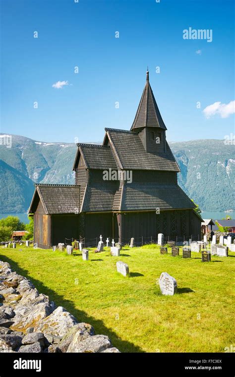 Urnes Stave Church Unesco Norway Stock Photo Alamy