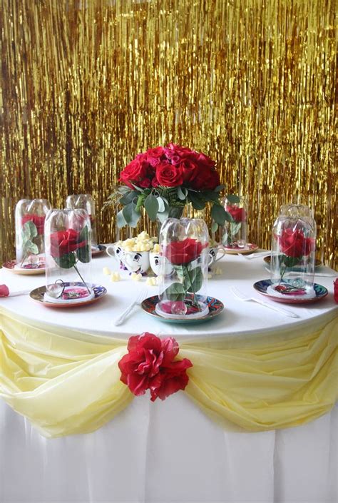 This Beauty And The Beast Themed Birthday Party Is Nothing
