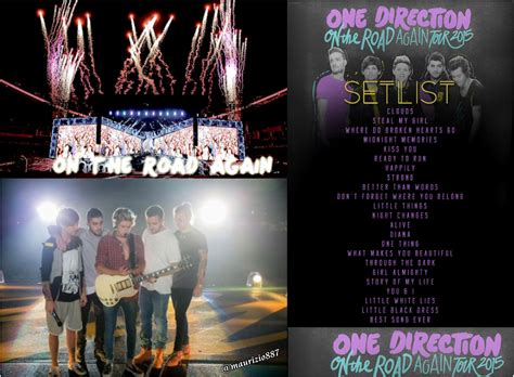 on the road again tour,setlist ,2015 - One Direction Photo (38120559