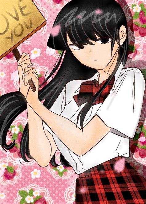 Komi San Cant Communicate Anime Digital 2d Anime And Manga Fan Art