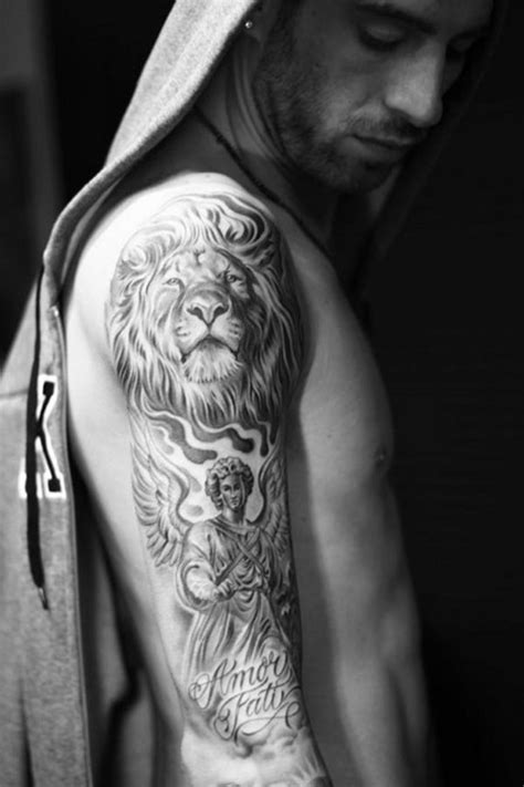 Examples Of Lion Tattoo Cuded Worklad
