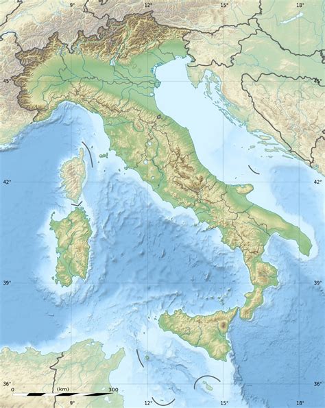Fichier Italy Relief Location Map  — Wikipédia