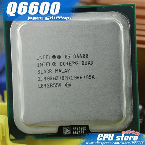 Intel Core 2 Quad Q6600 Cpu Procesador De 24 Ghz8 M1066 Ghz 775