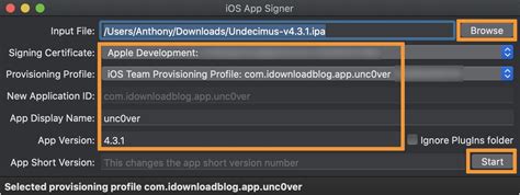 Open ios app signer and. How to side-load the unc0ver jailbreak with Xcode on macOS