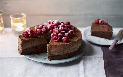Make the dark chocolate mousse: BBC Food on Twitter | Chocolate mousse cake, Mary berry ...