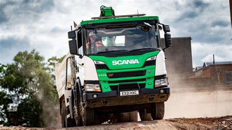 Src Group Relies On Scania Tippers Favours The P 370 8x4 Xt Truck