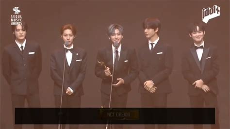 Nct Dream Win Bonsang Seoul Music Awards Sma Youtube