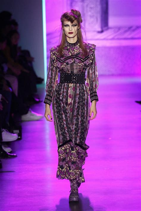 Anna Sui Ready To Wear Fashion Show Collection Fall Winter 2020 Presented During New York