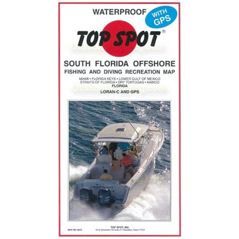 Top Spot Fishing Map N210 South Florida Offshore