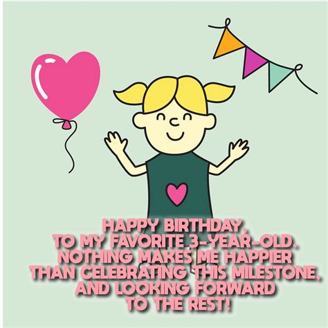 This page contains best 3th birthday quotes for son, daughter, nephew, niece, granddaughter, grandson or special child who turn 3 year. Happy 3rd birthday Wishes Messages for kids - Top Happy ...