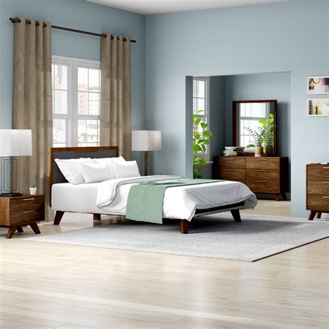 Ronan Platform 5 Piece Bedroom Set And Reviews Allmodern Furniture