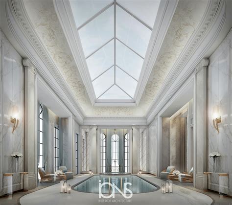 Indoor Pool In Neoclassical Style Interior Ions Design Archinect