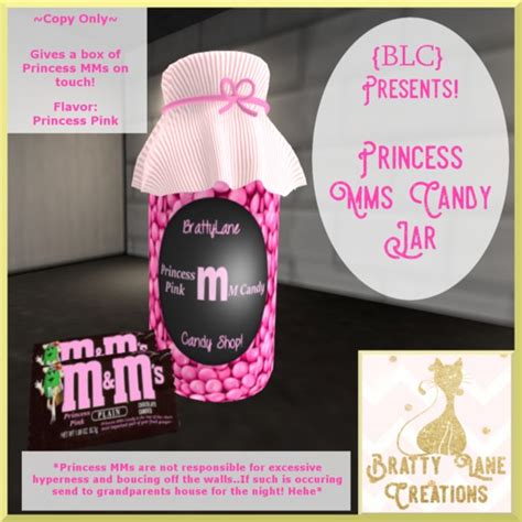 Second Life Marketplace Princess Mandms Pink Jar