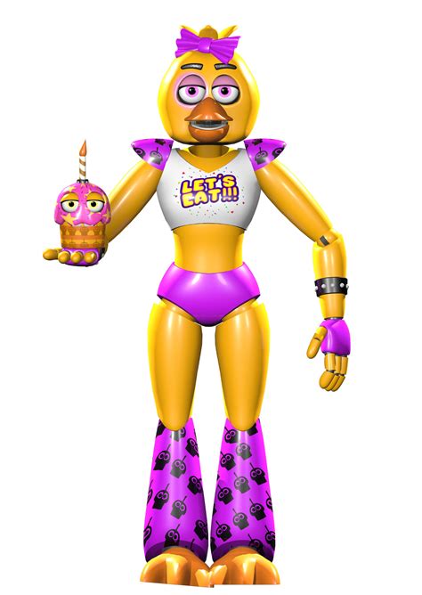 Glamrock Classic Chica Full Body Resources By Blackroseswagz On Deviantart