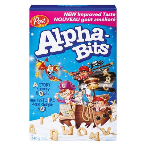 Post Alpha Bits Cereal 340g