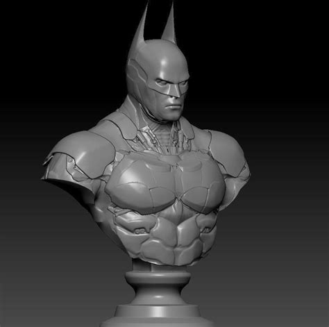 Statue 3d Printable Model Batman Cgtrader