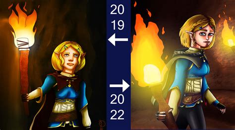 Fandom 2022 Day 11 The Legend Of Zelda 2019 Redraw By Piffcreations On Deviantart