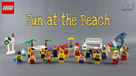 Lego Fun At The Beach City People Pack Set 60153 Youtube