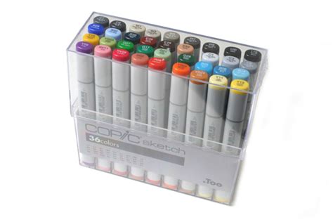Copic Sketch Marker 36 Basic Color Set