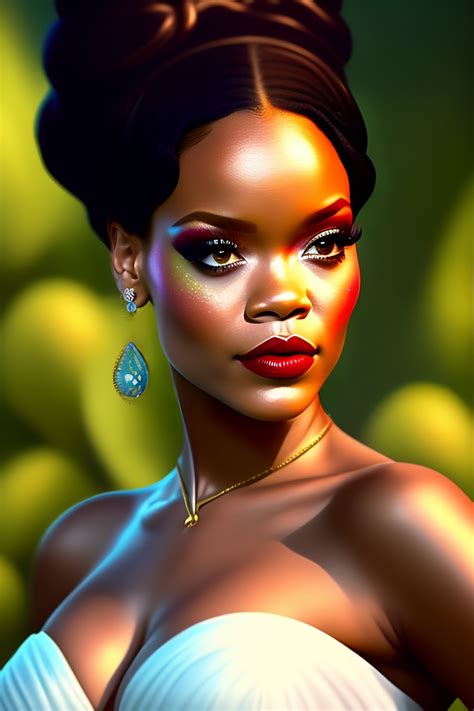 Lexica Rihanna As Tiana From Disney Princess And The Frog