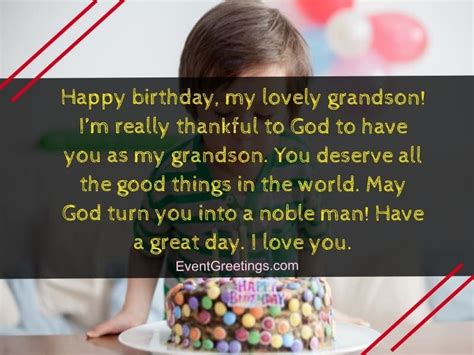 40 Special Birthday Wishes For Grandson With Blessings