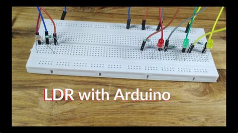 Light Dependent Resistor Ldr And Arduino Youtube