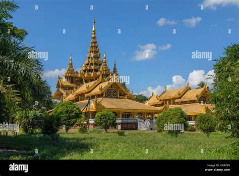Kanbawzathadi Palace Bago Myanmar Asia Stock Photo Alamy