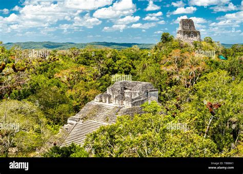 Las ruinas mayas de Tikal en Guatemala Fotografía de stock Alamy