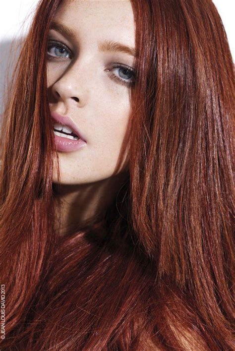 coloration rousse jean louis david marie claire cheveux cheveux cheveux couleur cheveux