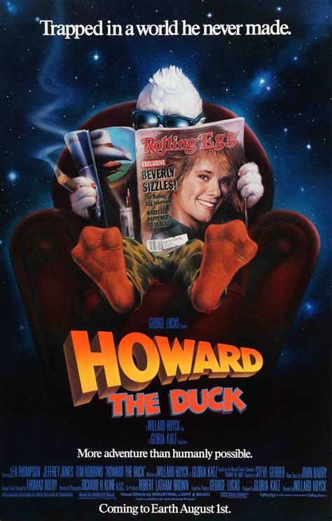 Howard The Duck 1986 Worst Movies Movie Posters Good Movies