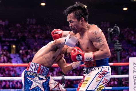 Photos Pacquiao Drops Decisions Thurman Monster Gallery Boxing News