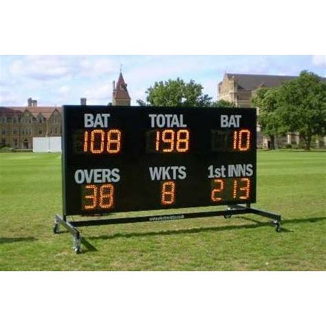 Premier Electronic Cricket Scoreboard Net World Sports