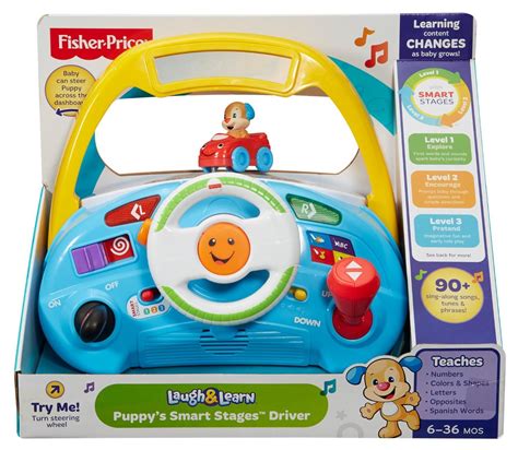 Buy Fisher Price Laugh And Learn Puppys Smart Stages Driver At Mighty