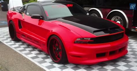 Mind Blowing Forgiato Widebody Ford Mustang American