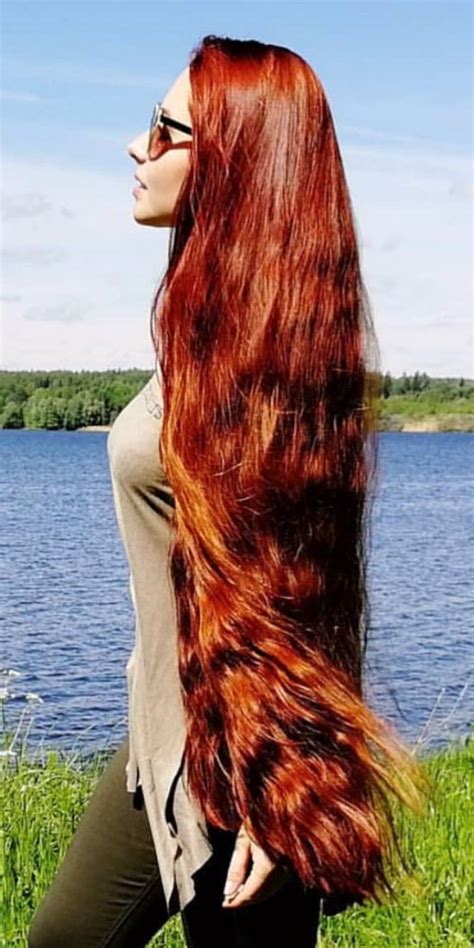 Pin By Joseph R Luna On I Love Long Hair Women Long Red Hair Long
