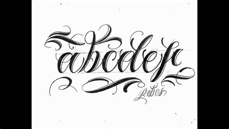 Diseño De Letras De Fabiana Para Tatuar Coooool Diseños De Letras