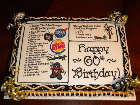 Funny and/or unique messages to write on birthday cakes. 17 Best images about Dad's 60th on Pinterest | 60th birthday party, 60th birthday invitations ...