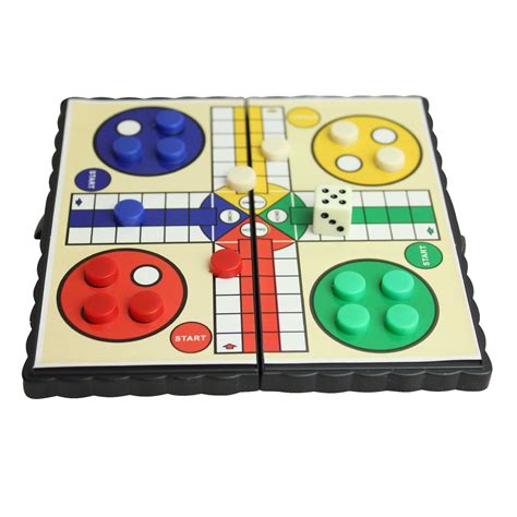 New Magnetic Travel Games Ludo Chess Draughts Snakes And Ladders