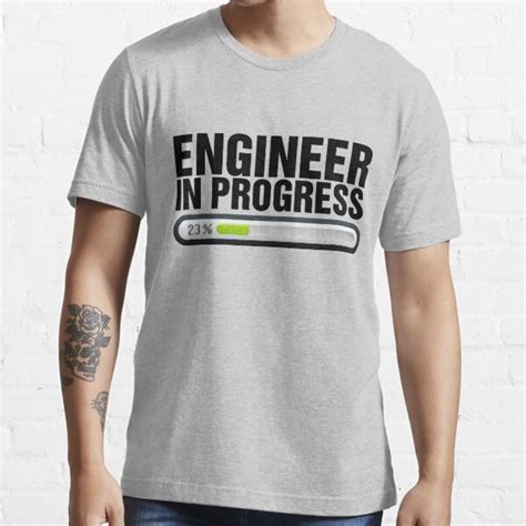 Engineer In Progress T Shirt For Sale By Nestoroa Redbubble