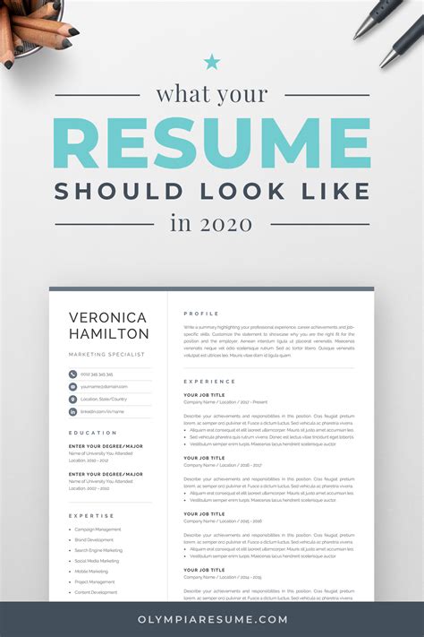 The cv profile summarises the candidate's level of qualification, the type of companies they work for and areas of financial expertise. Professional Resume Template Compact 1 Page Resume ...