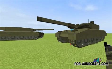 Mw Battle Tanks Addon For Minecraft Pe 114