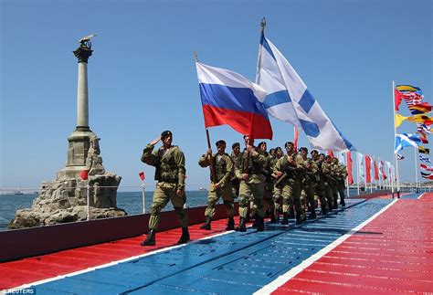 More Than 40 Warships Take Part In Russias Navy Day Parade Daily
