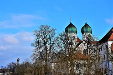 Kloster Seeon Foto And Bild Bäume Wolken Winter Bilder Auf Fotocommunity
